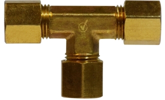 18116LF 0.5 x 0.5 x 0.25  764R Compression Tee