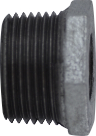 64539 3 x 2.5 in. Male x Female Galvanized Hex Bushing -  Midland Industries