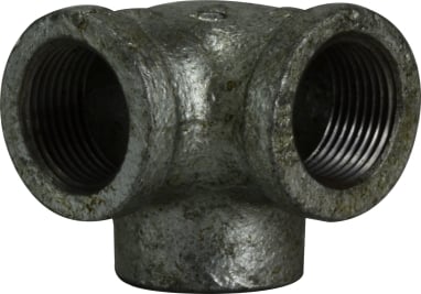 64586 1.25 Galvanized Side Outlet Elbow