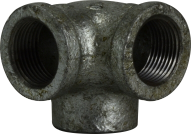 64587 1.5 Galvanized Side Outlet Elbow