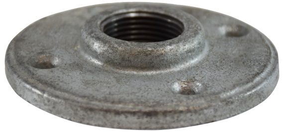 64691 0.25 Galvanized Malleable Floor Flange