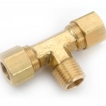 18289LF 0.12 x 0.12 in.  772 Compression Tee