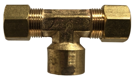 18325LF 0.37 x 0.12 in.  778 Compression Tee