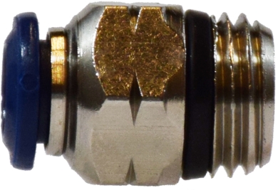 20060N 0.5 x 0.25 in. Push-in x MIP Nickel Plated Adapter