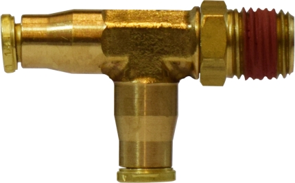20163 0.25 x 0.25 in. Push-in x MIP Swivel Run Tee