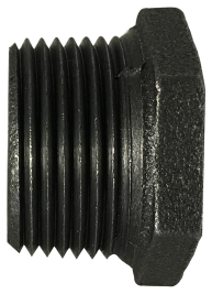65554 5 x 3 Malleable Hex Bushing, Black