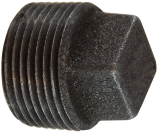 65663 5 Malleable Head Plug, Black