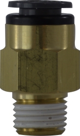 680604C 0.37 x 0.25 in. Push-in x MIP DOT Adapter Composite Connector