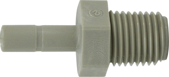 20524P 0.25 x 0.12 in. Plastic Stem x MIP Adapter