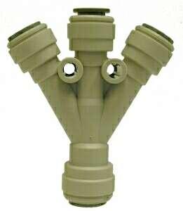 20775P 0.25 in. 2-Way Plastic Didiver