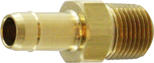 21025 0.25 x 0.25 Single Barb x MIP Male Adapter