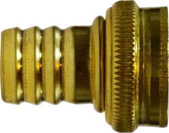 30526 0.62 in. Wrought Brass Garden Hose Coupling Female End