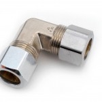 31126LF 0.37 in.  765CP Compression Elbow