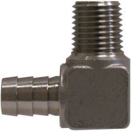 32042SS 0.37 x 0.37 in. Stainless Steel Barb Elbow