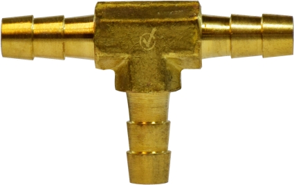 32365LF 0.25 in. AB1953 Hose Barb Tee