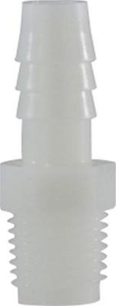 33035WB 2 x 2 Hose Barb x MIP Nylon Adapter, White
