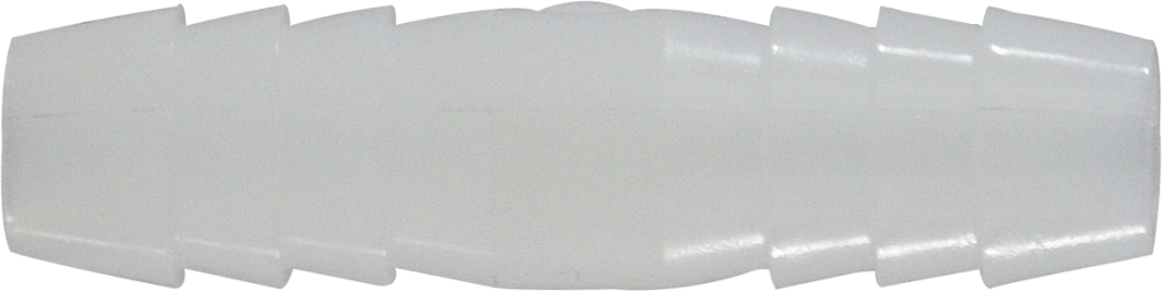 33094W 0.31 Nylon Hose Barb Union, White