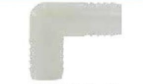 33398WB 1.25 Nylon Hose Barb Union Elbow, White