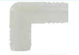 33399WB 1.5 Nylon Hose Barb Union Elbow, White