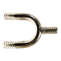 34622T 0.37 in. Barb All Thinwall 304 Stainless Steel U-Bend with Manifold
