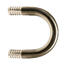 34633 0.37 x 0.37 in. Barb 304 Stainless Steel U-Bend