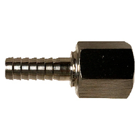 34658 0.5 x 0.5 in. Barb x FPT 304 Stainless Steel Female Adapter