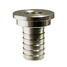 34711 0.18 in. Barb 304 Stainless Steel Tailpiece