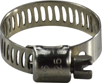 350005SS 0.43-0.68 in. All 316 Stainless Steel Clamp