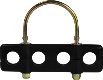 0.5 in. 4-Hole Hose Holder