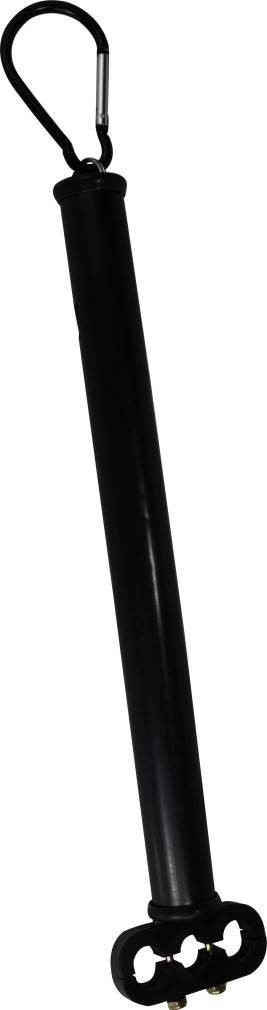 20 in. 3 Hole Spring Tube with Clip