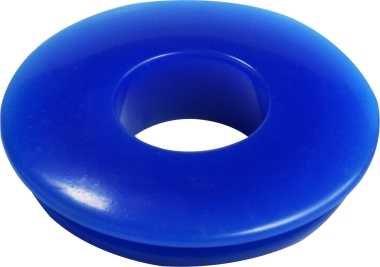 39550 Service Polyurethane Gladhand Seal with Double Lip, Blue