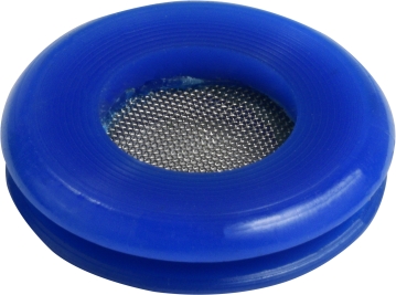 39556 Service Gladhand Seal with Screen, Blue