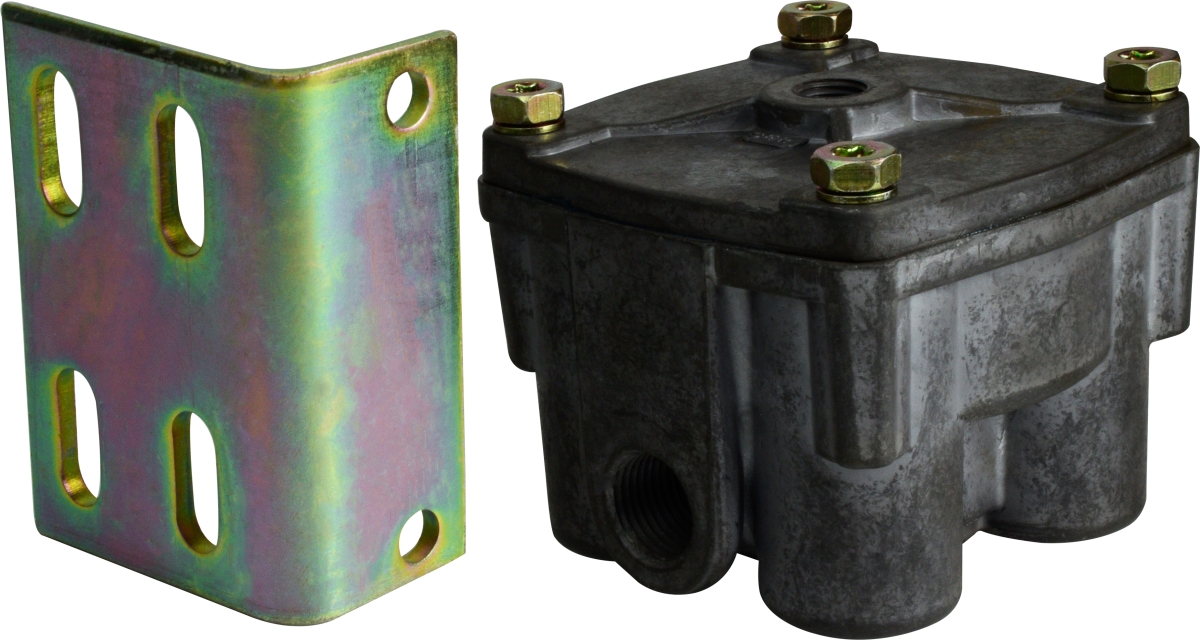 39614 0.25 in. 4 PSI R12 Relay Valve with Bracket