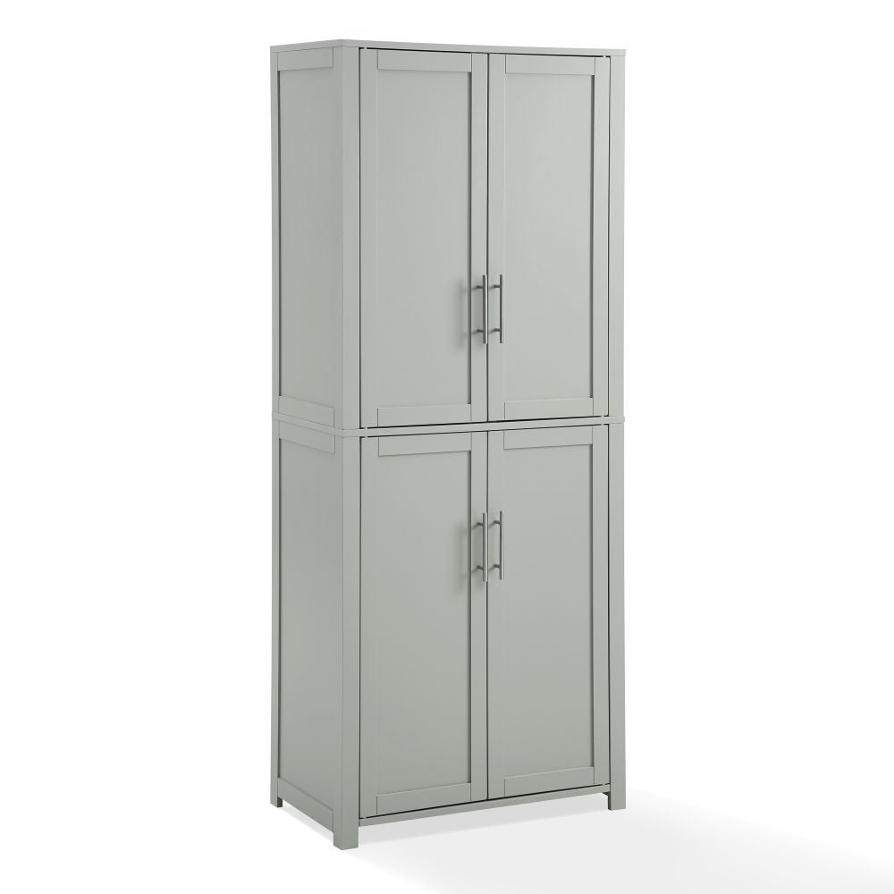 Picture of Crosley Furniture CF3115-GY 67 x 28 x 15 in. Savannah Tall Pantry&#44; Grey