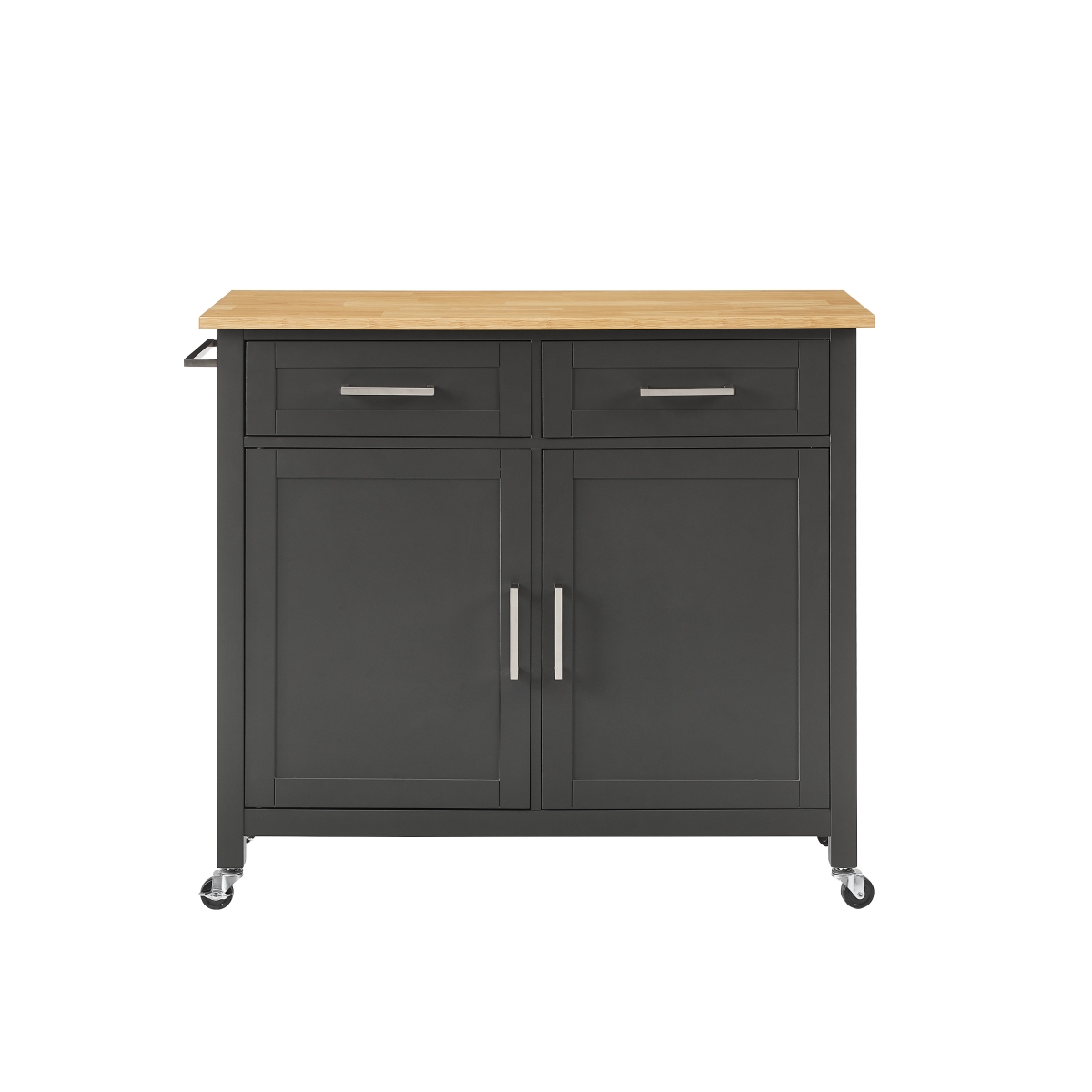 Picture of Crosley Furniture CF3034NA-GY 36 x 40 x 18 in. Tristan Kitchen Island & Cart&#44; Gray