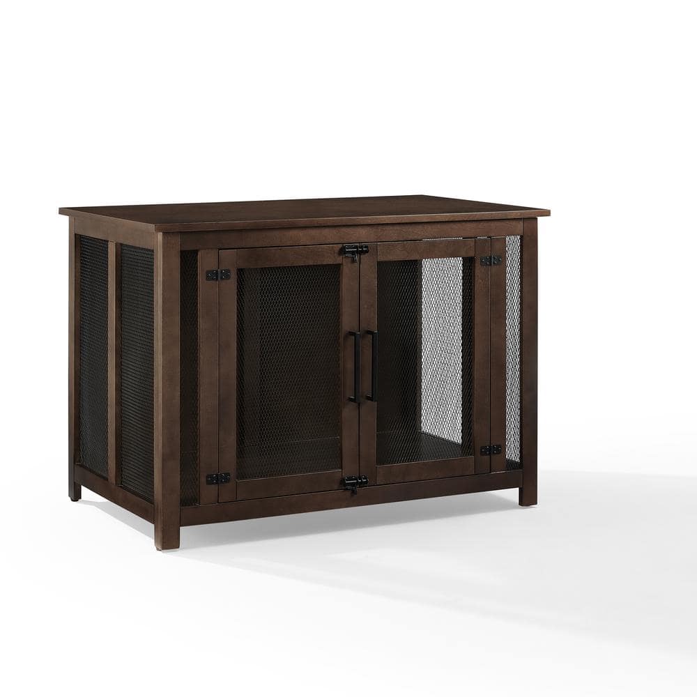 Picture of Crosley Furniture CF4504-BR 30 x 42 x 25 in. Dane Credenza Dog Crate&#44; Brown