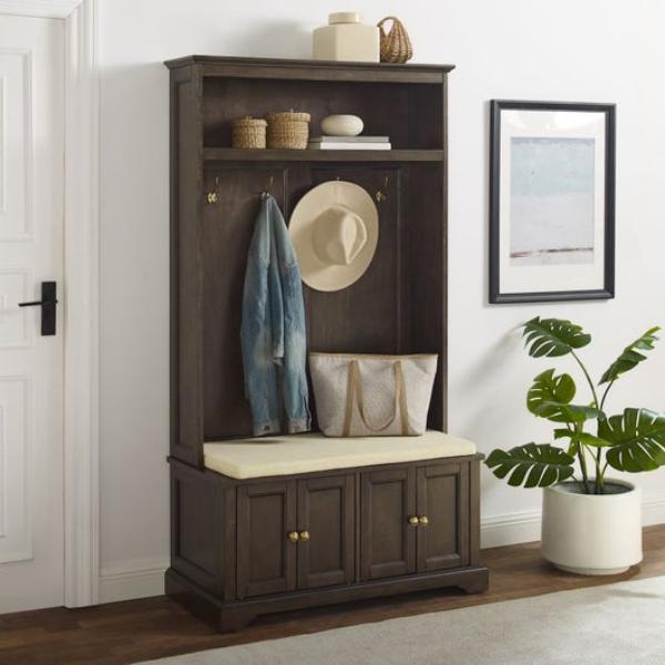 CF6039-CO 38 x 18 x 70 in. Holbrook Hall Tree, Coffee