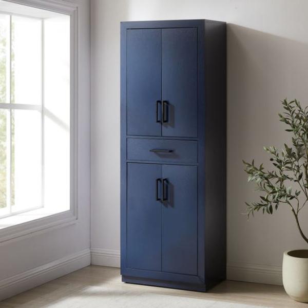 CF3139-NV 23.75 x 15 x 67.75 in. Isla Kitchen Storage Pantry, Navy