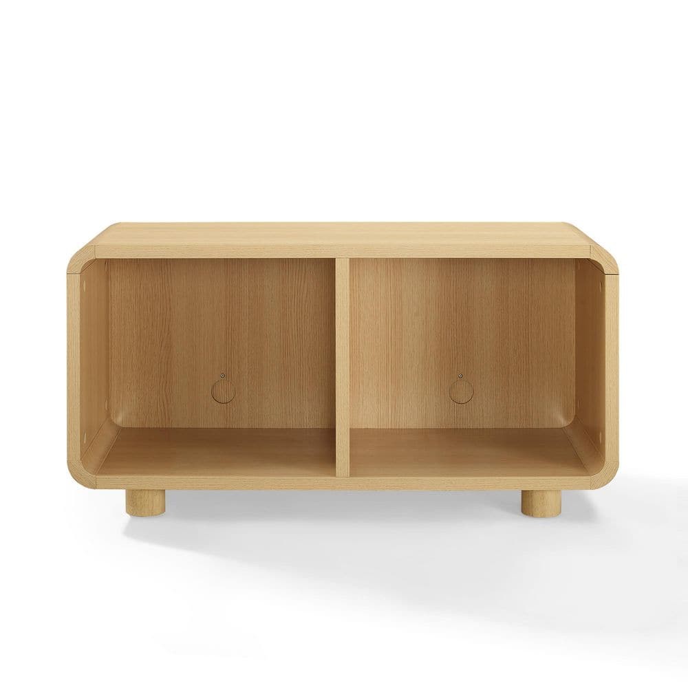 Picture of Modern Marketing Concepts CF1136-AH 7 in. Zoe Medium Record Storage Console&#44; Ash