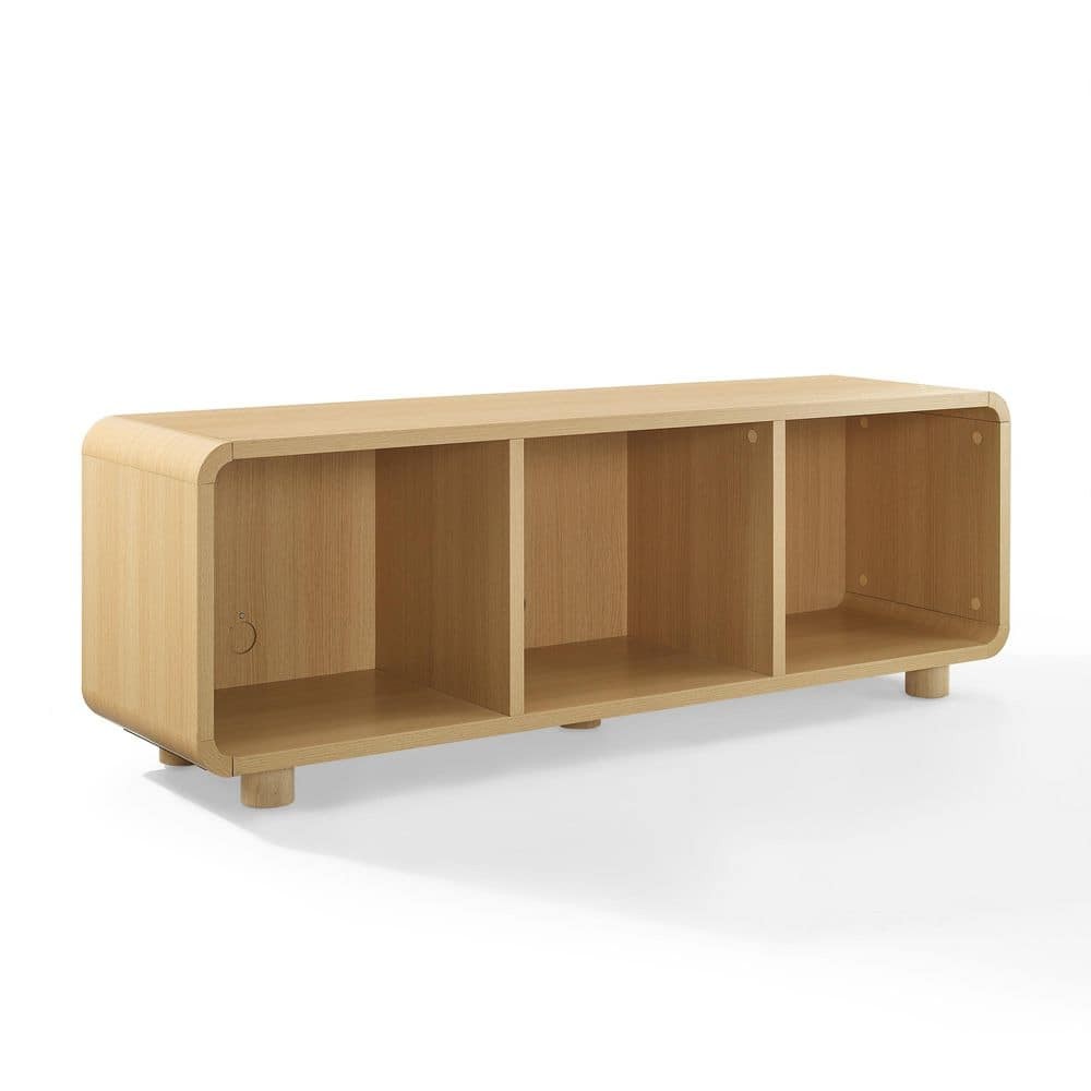 Picture of Modern Marketing Concepts CF1137-AH 20.5 in. Zoe Large Record Storage Console&#44; Ash