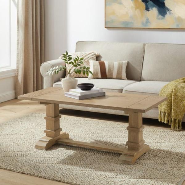 CF1341-RB Joanna Coffee Table - Rustic Brown
