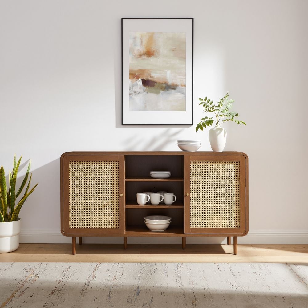 CF4237-WA 32 x 58 x 15.75 in. Nora Sideboard - Walnut