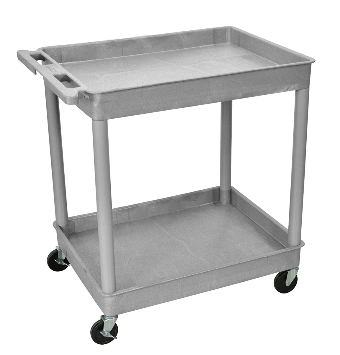 Picture of Luxor LUX TC11-G 37.25 x 32 x 24 in. Two Shelves Tub Cart&#44; Gray