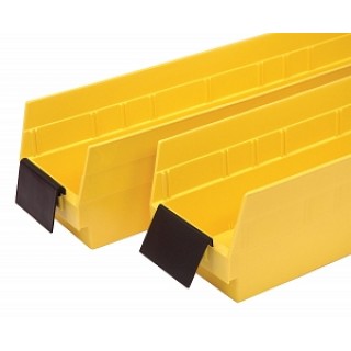 Quantum Mediacal QTM ELH410 10 deg Angle Label Holder, Black - 24 Count