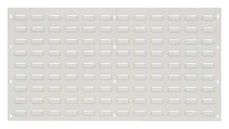 Quantum Mediacal  Louvered Panel - Oyster White - 19 x 36 in. - Durable Steel