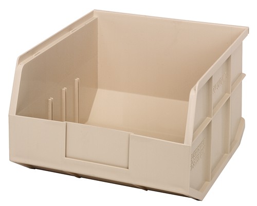 Stackable Shelf Bin, Ivory - 6 per Cotton