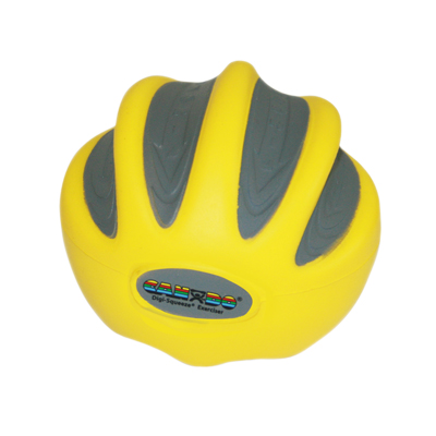 FAB 10-1980 Medium Digi-Squeeze Hand & Finger Exerciser Extra Light, Yellow