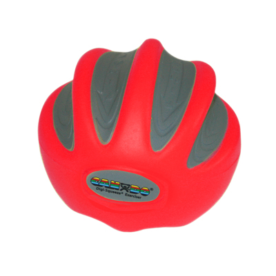 FAB 10-1981 Medium Digi-Squeeze Hand & Finger Exerciser Light, Red