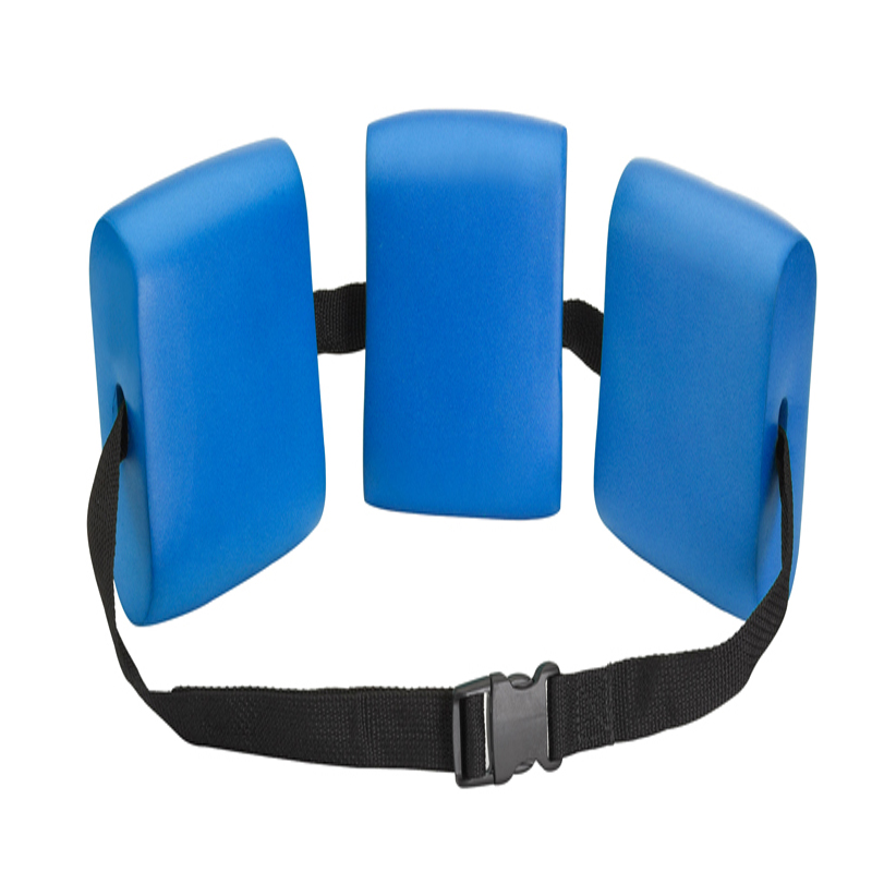 Adjustable Swim Belt - Blue - Set of 3 Floats - Comfortable Fit