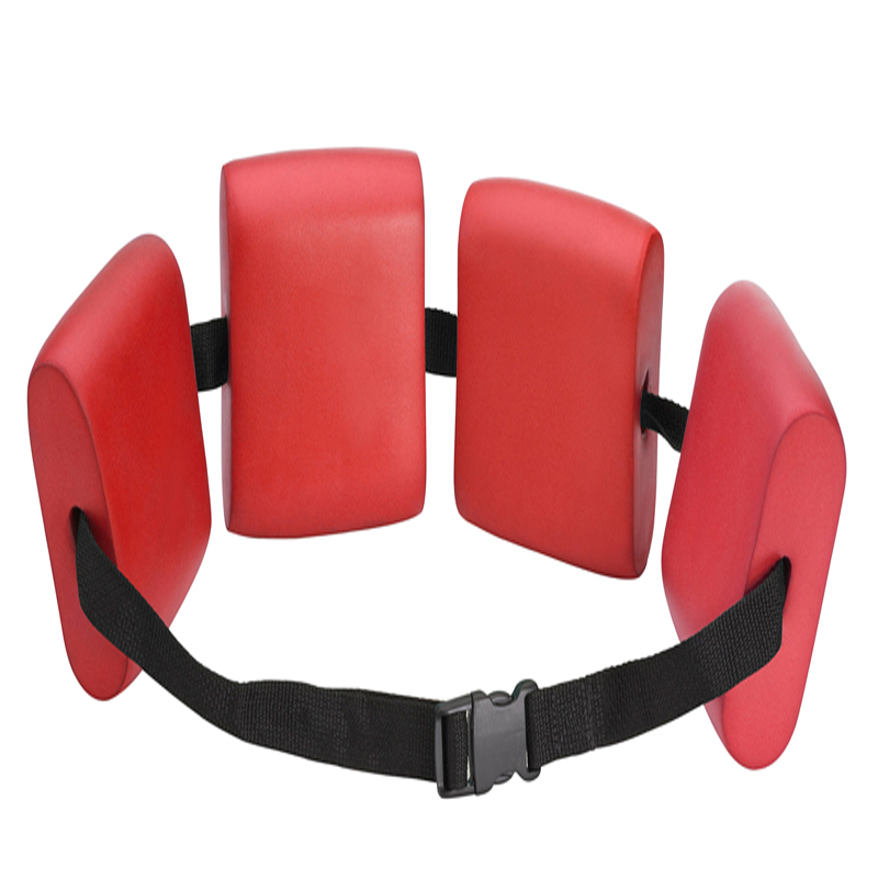 FAB 20-4003R Swim Belt with Adjustable Strap & 4 Floats, Red